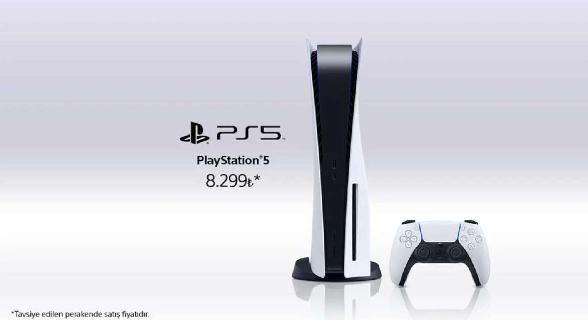 4.400 TL’si Vergi: PlayStation 5 Türkiye’de 8.300 TL Fiyat Etiketiyle Satışta
